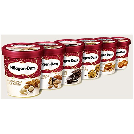 Glaces HAAGEN DAZS